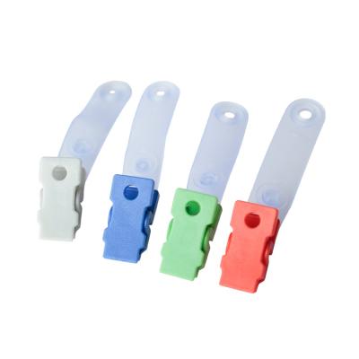 China High Quality Name Card Badge Clip With Clear PVC Straps Clip for sale