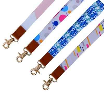 China OEM factory color lanyard main professional dye sublimation lanyard high quality lanyard for sale