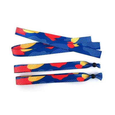 China Fashion Custom Colorful Design Best Band Hand Wristbands Main Event Woven Eco-Friendly Woven Wrist Band for sale