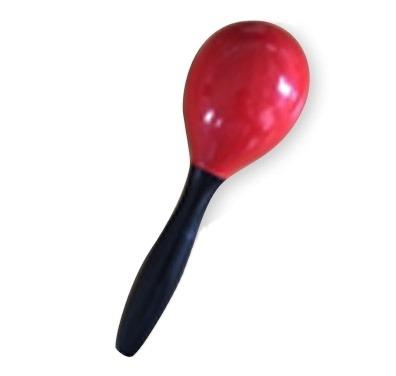 China Kids Educational Musical Instrument Toys Wooden Baby Hand Rattle Plays Rainbow Maracas for sale