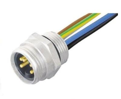 China Industry Circular 7/8 Field 5Pole Male Connector IP67 Waterproof For Industrial Automation Power for sale