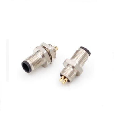 China Waterproof IP67 Power Male Female M5 Connector 3Pin Cable 3Pin Right Angle Sensor for sale