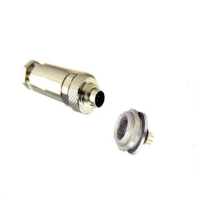 China M9 Power Injection Molding Straight Type IP67 Plug Connector 2 Cable 3 4 5 6 7 8pin for sale