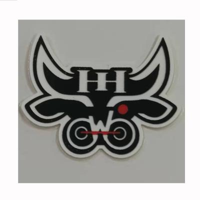 China 1Factory silicone 3d logo washable custom heat transfer sticker printing for clothing for sale