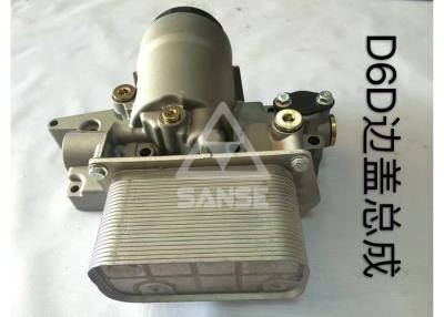 China D6D Engine Oil Cooler / Volvo Oil Cooler For Excavator Universal Oil Cooler Kit for sale