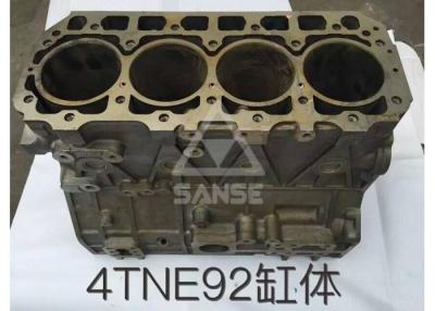 Chine Bloc moteur à quatre cylindres 4TNE92, pièces d'excavatrice de PC40-5 KOMATSU à vendre