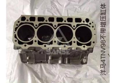 China Yanmar 4TNV98 / 4TNV98T Diesel Cylinder Block Fit Hyundai R80-7 Excavator for sale