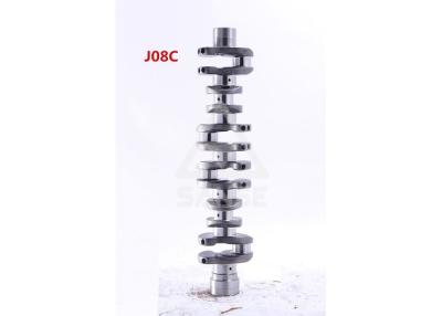 China HINO Diesel Engine Crank Shaft , Small Engine Crankshaft For Kobelco Excavator for sale