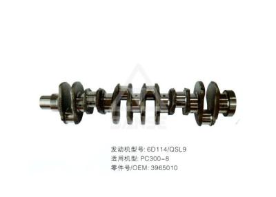 China QSL9 Diesel Engine Crankshaft Apply To PC300-8 Komatsu Excavator Engine for sale