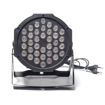 China Sports Stadiums 36 Full Color Flat Par Lights Three-in-one Led Stage Lighting Par Light for sale