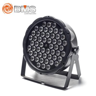 China Sports Stadiums Led Flat Par Light BMS Disco Lights RGBW 54 Party Stage Decoration for sale