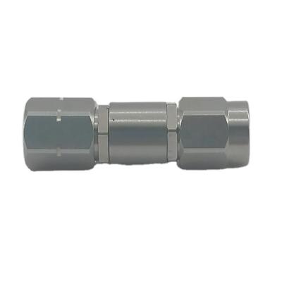 China RF Communication Test DC-40GHz Coaxial Cable Plug Connector 2.92 Male To 2.4 Male Adapter for sale