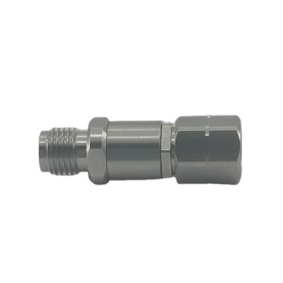 China RF Communication Test HF MM RF Coaxial Connector 2.92 Female To 2.4 Male Adapter For Passivated Stainless for sale