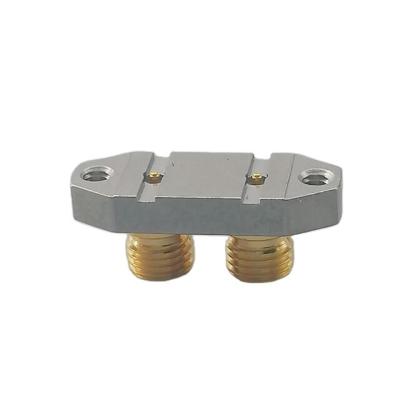 China RF Communication Test RF Coaxial Cable Connector DC-67GHz Right Angle Connector for sale