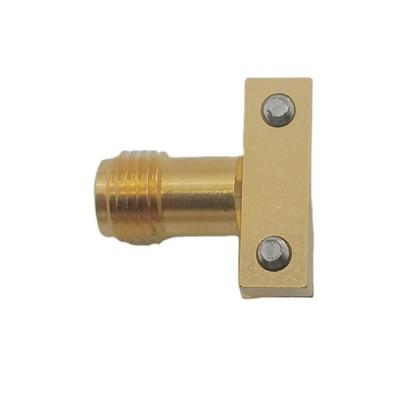 China RF Communication Test Jack Edge Pitch Connector (18 GHz) RF Coaxial Female (Female) Connector for sale