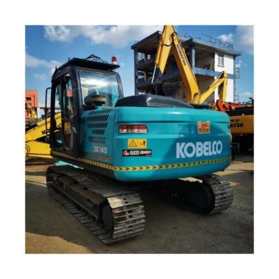 China 14 ton Kobelco SK140-8 graafmachine met 2600 werkuren en originele hydraulische klep Te koop