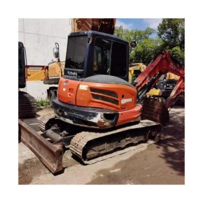 China 48.3KW Kubota Oficial 5ton KX165 Excavadora do Japão com 0,24m3 Capacidade de Balde à venda