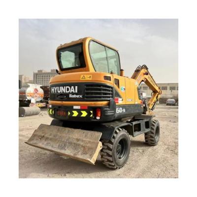 China 2019 Hyundai 60W-9 Used Wheeled Excavator with YANMAR Engine and Cheaper Cost in Korea for sale