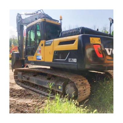 China Volvo EC210D Excavator 2019 Year Model with D5E Engine and ORIGINAL Hydraulic Cylinder for sale