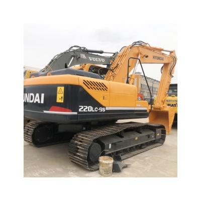 China 22.5 Ton Used Hyundai 220-9s Excavator in Shanghai 2019 Loader Excavation Equipment for sale