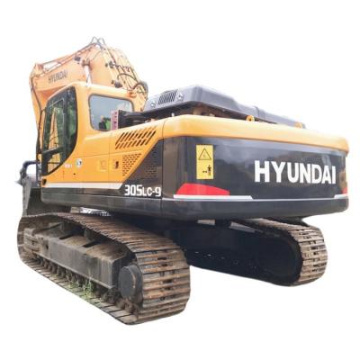 China Shanghai Used Hyundai 305LC-9 Excavator with Original Hydraulic Valve and Performance for sale