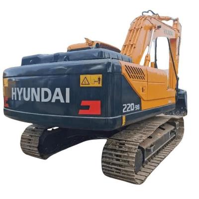 China 21ton 113KW Hyundai 220-9s Excavator with Large Digging Capacity for sale