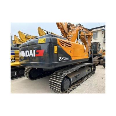 China 2021 Hyundai 220-9s R220 Crawler Used Excavators in Shanghai and Low Fuel Consumption for sale