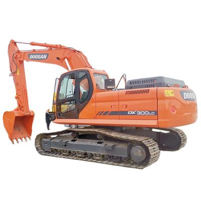 China 30 Ton Doosan DX 300 LC Excavator in South Korea Good Condition Moving Type Crawler Chain for sale