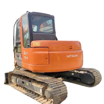 China Used Hitachi ZX75 Excavator with 0.33 m3 Bucket Capacity in Good Condition from Japan for sale