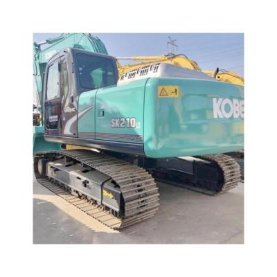 China 2020 Usado Kobelco SK210-10 Excavator com bomba hidráulica original feita no Japão à venda