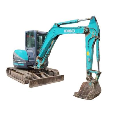 China Shanghai Used Kobelco SK55 Excavator Good Condition 28.3 KW 5290 KG Operating Weight for sale