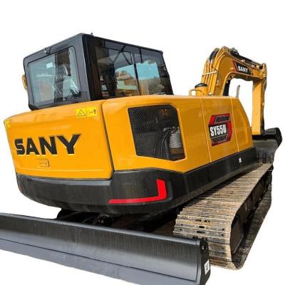 China Upgrade Your Construction Equipment with Used Sany SY55U Excavators for sale