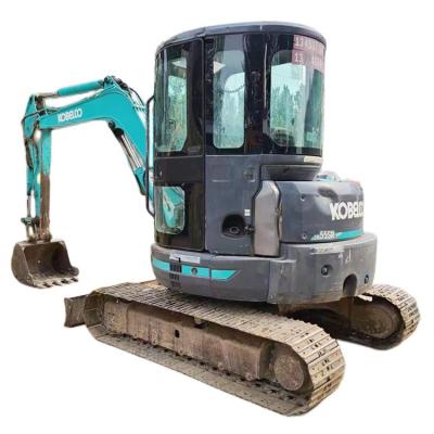 China Excavadora usada Kobelco SK55 de 5 toneladas em Xangai com características originais e localizadas no Japão à venda