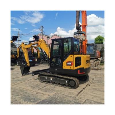 China Mini 5 Ton Original Design Excavator Sany SY55 with Blade and Original Hydraulic Pump for sale