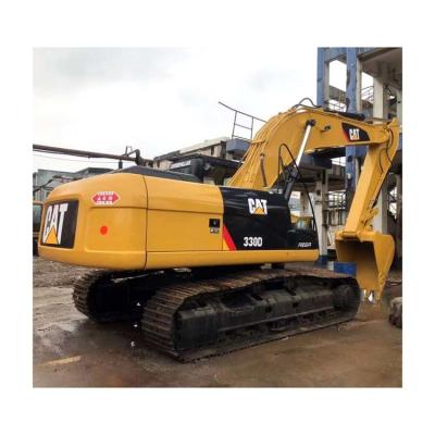 China Original Crawler Caterpillar Used CAT 330D Excavator in 200 KW Operating Weight 33750 KG for sale