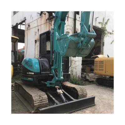 China 1850 Horas de trabalho KOBELCO SK55 Excavadora Excavadora para máquinas de construção à venda