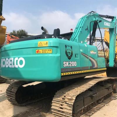 China Used Kobelco SK200 Excavator Machine Japan Original with 1740 Working Hours for sale