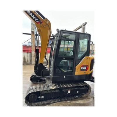 China SECOND Hand SANY SY60C Excavator SANY55 SANY95 SANY75 with Original Hydraulic Pump for sale