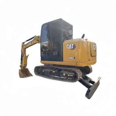 China Original Japan Caterpillar Cat 306E Excavator 6 Ton Mini Digger with Hydraulic Valve for sale