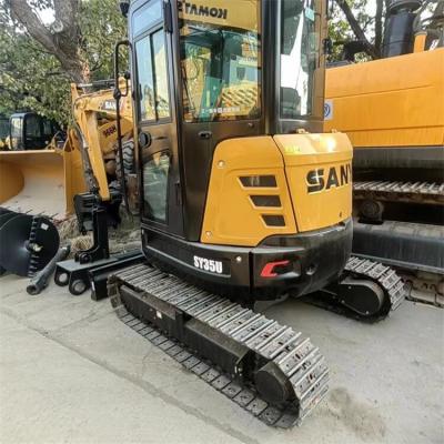 China 0 Working Hours Almost SY 35U Excavator SANY SY35U Original Construction Machinery for sale