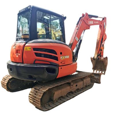 China Year 2019 Used Japan Original 6 Ton Mini Kubota Excavator KX165 in Good Condition for sale