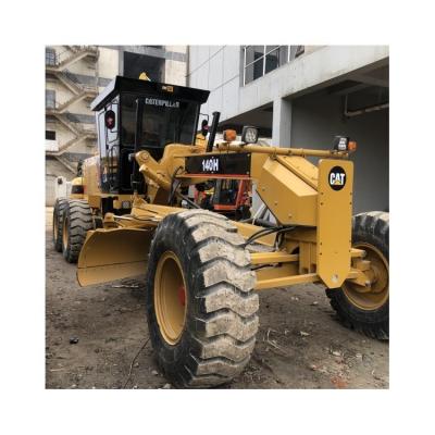 China Used CAT140H Grader Equipment for Engineering Earthwork Cost in USA 2110 Working Hours for sale