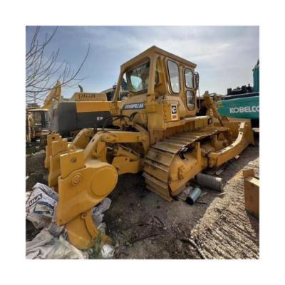 China Bulldozer Cat D6R usado con en Shanghai 28.21 toneladas de peso operativo 2013 horas de trabajo en venta