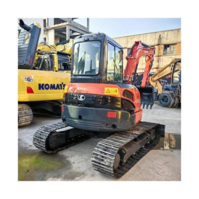 China Original Hydraulic Valve Mini Crawler Used Excavator Kubota U55 in Shanghai Active for sale