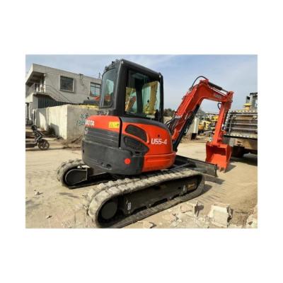 China 2020 Original Kubota U-55 Hydraulic Crawler Excavator Digger 5 Ton Mini Digging Unit for sale