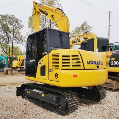 China Good Health Japan Original Crawler Chain Komatsu PC70 Excavator With Low Working Hours for sale