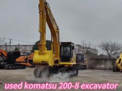 Good Condition Japan Original 20 Ton Used PC200-8 Excavators Komatsu Excavator PC200-8