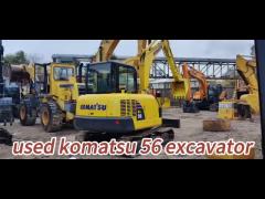 Year 2020 Original from Japan 5 Ton Mini Used Komatsu PC56 Crawler Excavator in Shanghai