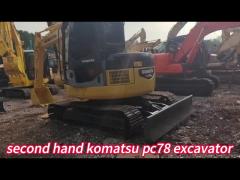 Original Hydraulic Valve Komatsu PC78 8 Ton Crawler Excavator with 880 Working Hours