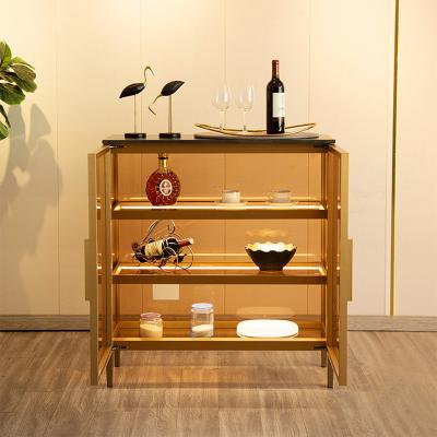 China Wholesale New Style Expandable Living Room Display Cabinet Wine Cabinet Storage Cabinet for sale